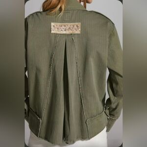 Military Jacket with Patches